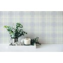 As Creation|Papier Peint carreaux vichy tons pastel|Romantique