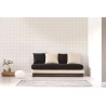 As Creation|Wallpaper beige gingham checks, romantic style|Romantic