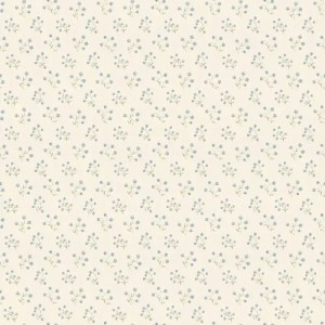 Caselio|Art Deco bedroom wallpaper in blue with golden stars|Wallpaper