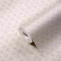 As Creation|Wallpaper romantic floral in cream white, pink|Romantic
