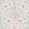 As Creation|Tapete romantische mehrfarbige Blumen und Vögel|Romantisch