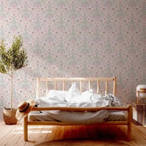 Eijffinger|Papier peint romantique vagues en relief blanches|Romantique 2
