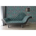 As Creation|Tapete grüne romantische Blumen und Vögel|Romantisch
