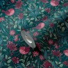 As Creation|Wallpaper romantic green flowers and birds|Romantic