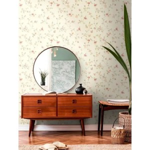 As Creation|Tapete Blumen im romantischen Stil in Pastellfarben|Romantisch 2