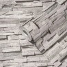 As Creation|Papel pintado piedra pizarra rústico gris y beige|Imitacion Piedra