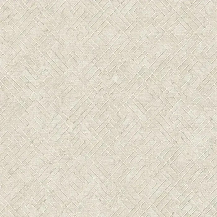 Papel pintado mosáico geométrico beige y crema - As Creation Metropolitan Stories 3 388282