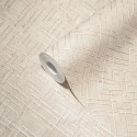 As Creation|Wallpaper geometric beige and cream mosaic|Contemporary