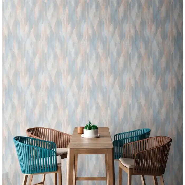 As Creation|Papier Peint losanges abstrait multicolore|Losanges