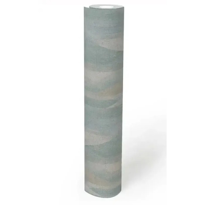 As Creation|Papier Peint losanges abstraits vert et bleu et turquoise|Losanges