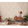 As Creation|Papier Peint losanges abstraits beige et marron clair|Losanges