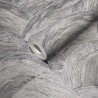 As Creation|Papel pintado moderno abstracto gris y plateado|Moderno