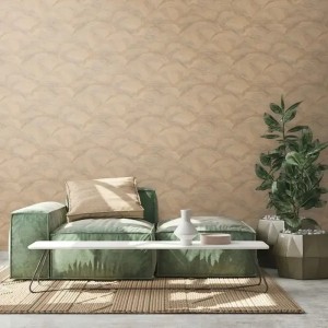 Caselio|Papier peint floral vert à imprimé scandinave|Papier Peint 2