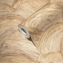As Creation|Brown and gold modern abstract Wallpaper|Wallpaper
