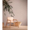 As Creation|Rosa und lachsfarbene romantische florale Tapete|Minimalistisch