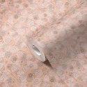 As Creation|Papier Peint floral romantique rose et saumon|Minimaliste