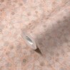 As Creation|Papier Peint floral romantique rose et saumon|Minimaliste