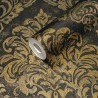 As Creation|Wallpaper white and gold damask style|Damask