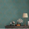 As Creation|Wallpaper black and gold damask medallions|Damask