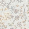 As Creation|Tapete Vintage-Wildblumen in Hellgrau|Tapeten