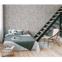 As Creation|Tapete Vintage-Wildblumen in Hellgrau|Tapeten