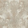As Creation|Brown and khaki arabesque wallpaper|Damask
