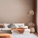 As Creation|Tapete im arabesken Damaststil in Orange und Rost|Damast