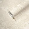 As Creation|Beige arabesque-style ornamental wallpaper|Damask