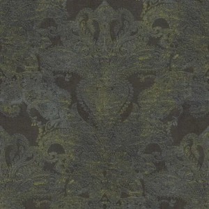 Grandeco|Boho-style taupe floral wallpaper|Wallpaper
