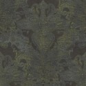 As Creation|Tapete ornamental im schwarzen arabesken Stil|Damast