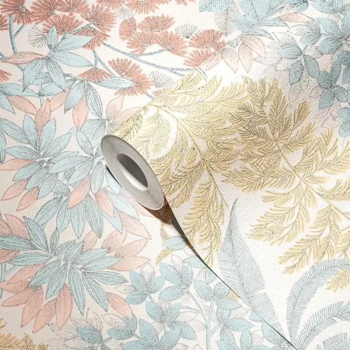 As Creation|Papier Peint plantes sauvages multicolores|Papier Peint