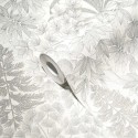 Papel pintado floral blanco y gris plata - As Creation Metropolitan Stories 3 391282