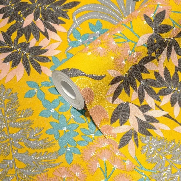 As Creation|Wallpaper wild yellow plants|Wallpaper