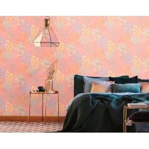 Papeldecor|Papel pintado azul verdoso efecto mimbre trenzado|Papel Pintado 2