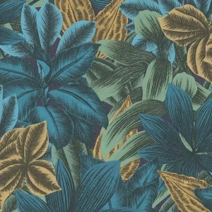 Casamance|Wallpaper linen mustard|Wallpaper