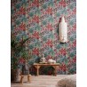 As Creation|Papier Peint grandes feuilles style tropical multicolore|Papier Peint