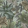 As Creation|Papier Peint fleurs exotiques tropicales tons verts|Papier Peint