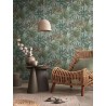 As Creation|Papier Peint fleurs exotiques tropicales tons verts|Papier Peint