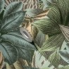 As Creation|Tropical exotic flower wallpaper in green tones|Wallpaper