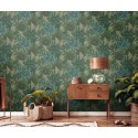 As Creation|Papier Peint grandes feuilles style tropical vert|Papier Peint