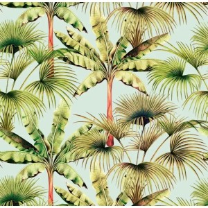 Casamance|Wallpaper linen white with shine|Wallpaper