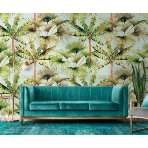 Casamance|Wallpaper linen white with shine|Wallpaper 2