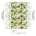 As Creation|Papier Peint palmiers exotiques tropicaux verts|Papier Peint