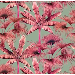 As Creation|Wall mural tropical palm and monstera leaves|Wallmurals