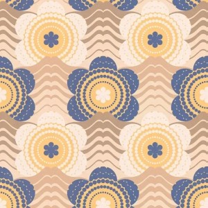 As Creation|Retro wallpaper styles orange, yellow|Retro