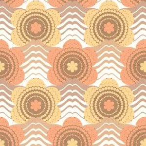 As Creation|Retro wallpaper styles orange, yellow|Retro