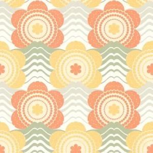 As Creation|Wallpaper floral with red roses and tulips|Vintage Flowers
