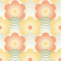 As Creation|Retro wallpaper styles orange, yellow|Retro