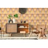 As Creation|Wallpaper retro multicolored floral style from thes|Retro