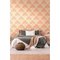 As Creation|Wallpaper floral hippie retro pink, white|Retro